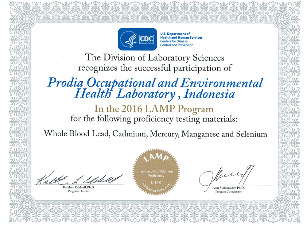 cdc2016 - Prodia INDTOX Lab