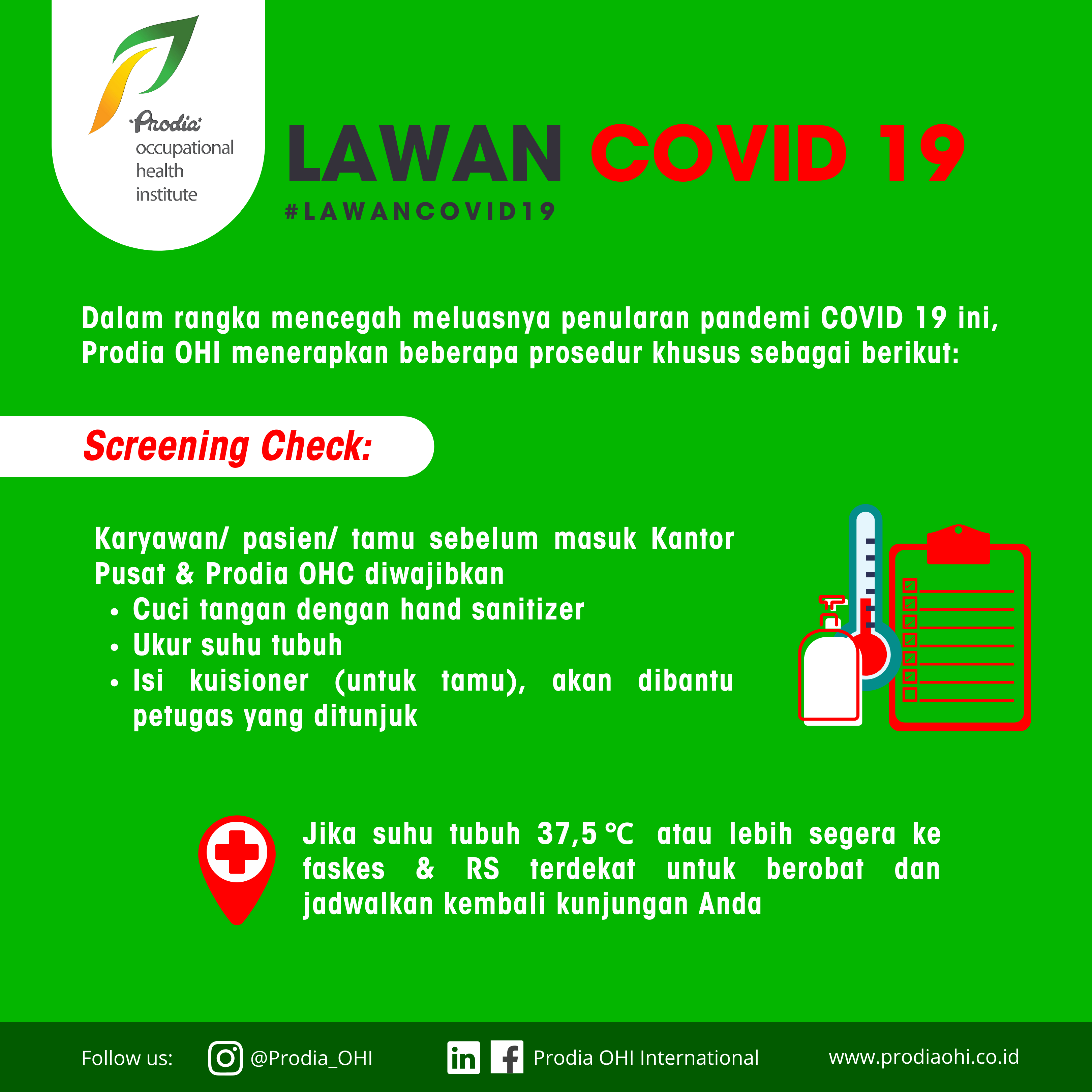Pengumuman covid - Pengumuman