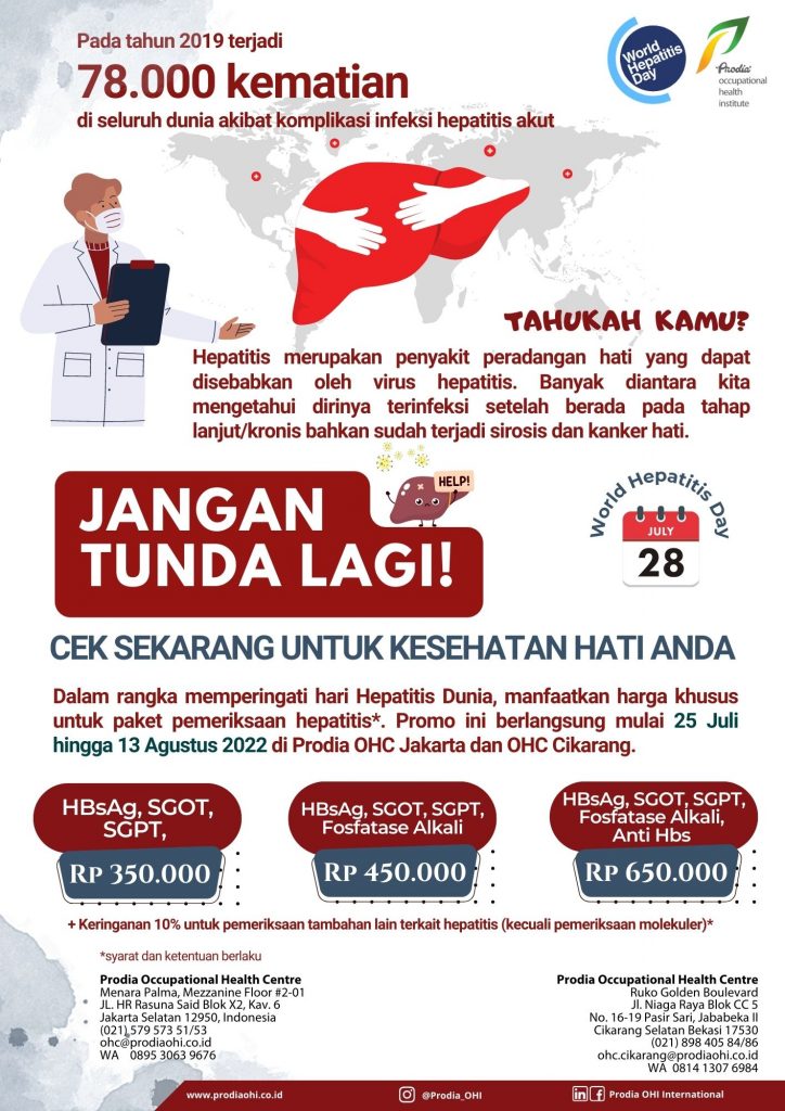 Promo Hepatitis Day 2022 - Hepatitis Day