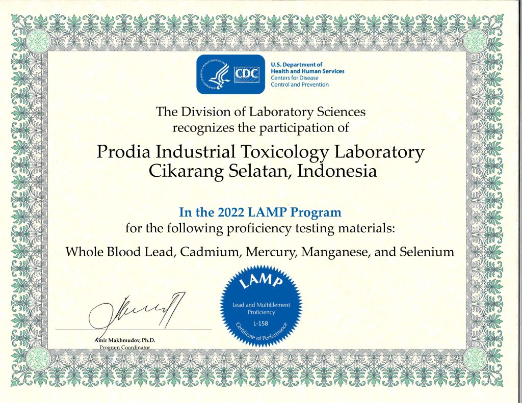 1 - Prodia INDTOX Lab