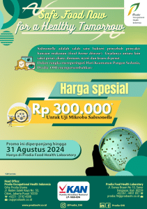 Promo Uji Mikrobiologi Patogen FHL dengan harga spesial 300.000 untuk Uji Mikroba Salmonella