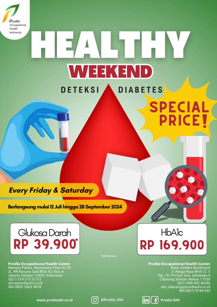 Harga Spesial Deteksi Diabetes Glukosa Darah dan HbA1C