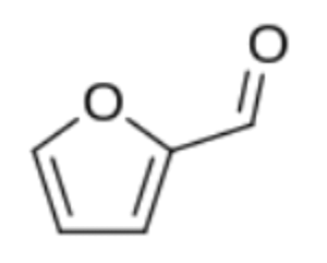 Gambar 1. Struktur Kimia Furfural Struktur Kimia Furfural
