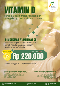 Promo Spesial Pemeriksaan Kadar Vitamin D