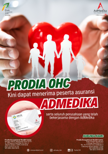 Prodia OHC menerima peserta asuransi AdMedika dan asuransi lain yang telah terafiliasi Admedika