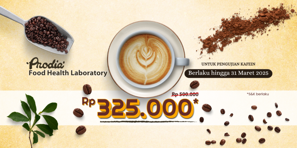 Harga Spesial Pengujian Kafein, Hanya Bayar Rp 300.000 di Prodia FHL!