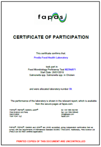 Salmonella in Chicken - Prodia Food - Health Lab