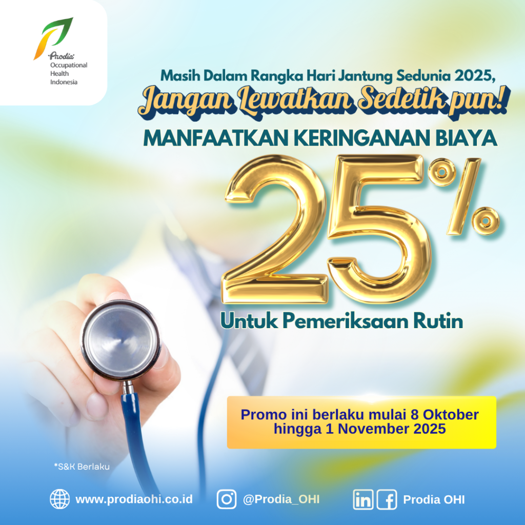 Promo Spesial Oktober 2025 Prodia OHC Keringanan Biaya 25% untuk pemeriksaan lab rutin
