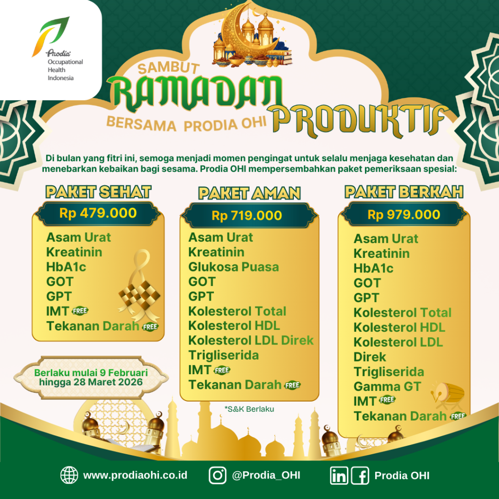 Promo Ramadan: Paket Sehat, Aman dan Berkah Mulai dari 479.000